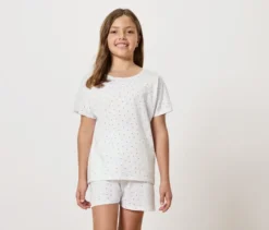 2 Kinder-Pyjamas, kurz
