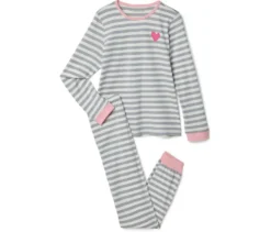 3 Kinder-Pyjamas, rosa