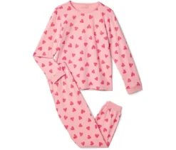 3 Kinder-Pyjamas, rosa