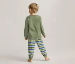 2 Kinder-Pyjamas, Waldtiere