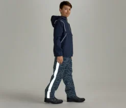 Kinder-Regenhose mit reflektierendem Print