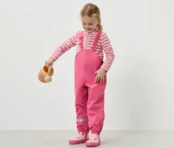 Kinder-Regenhose, pink