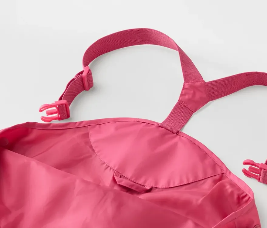 Kinder-Regenhose, pink