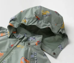 Kinder-Regenjacke, Bagger