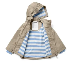 Kinder-Regenjacke, braun
