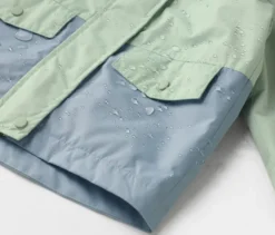 Kinder-Regenjacke, grün