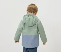 Kinder-Regenjacke, grün