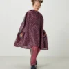 Kinder-Regenponcho, rosa mit Alloverprint