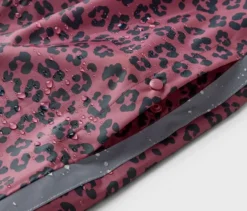 Kinder-Regenponcho, rosa mit Alloverprint
