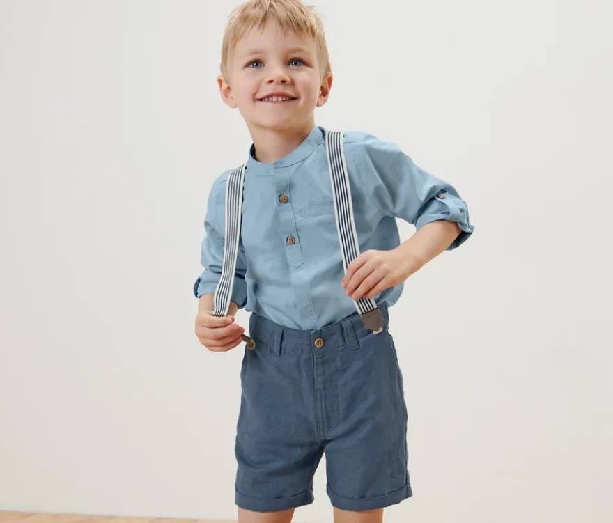 Kinder-Shorts, blau