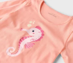 2 Kinder-Shorty-Pyjamas, Seepferdchen