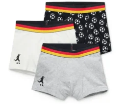 3 Kinder-Slipboxer im Fußballdesign
