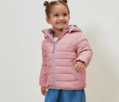 Kinder-Steppjacke, altrosa