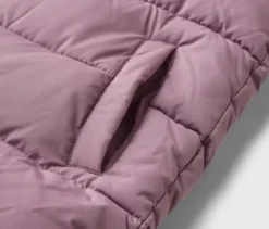 Kinder-Steppweste, mauve