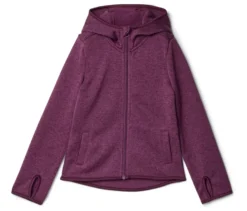 Kinder-Strickfleecejacke