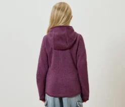 Kinder-Strickfleecejacke