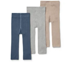 3 Kinder-Strickleggings