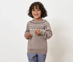 Kinder-Strickpullover