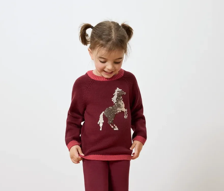 Kinder-Strickpullover