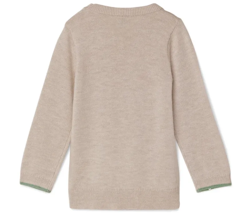 Kinder-Strickpullover mit Wolle