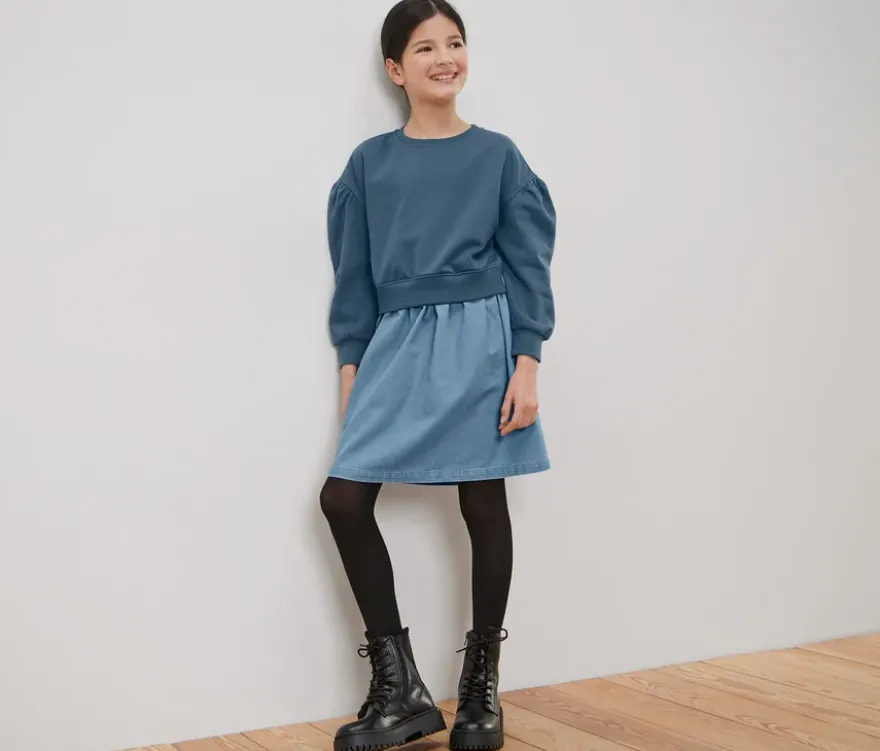 Kinder-Sweatkleid