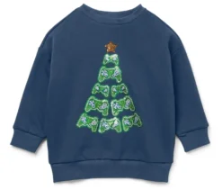 Kinder-Sweatshirt, dunkelblau