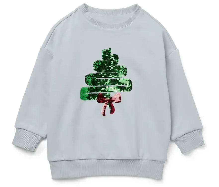 Kinder-Sweatshirt, hellblau