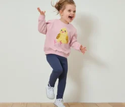 Kinder-Sweatshirt mit angerauter Innenseite