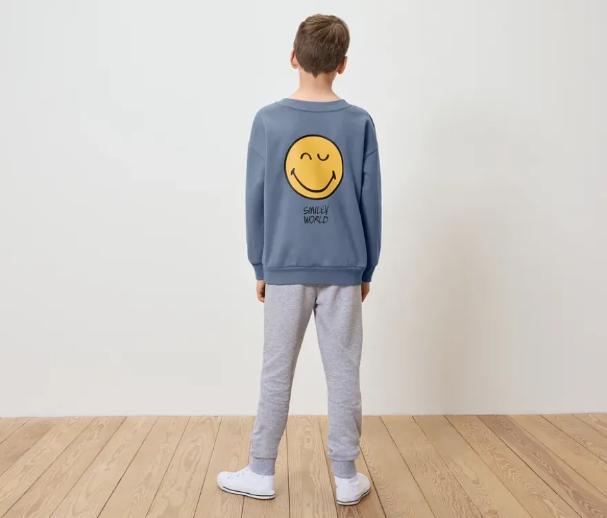 Kinder-Sweatshirt SMILEYWORLD® mit angerauter Innenseite