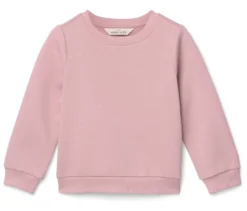 2 Kinder-Sweatshirts mit angerauter Innenseite, rosa