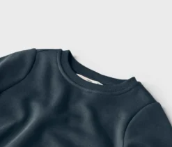 2 Kinder-Sweatshirts mit angerauter Innenseite, blau