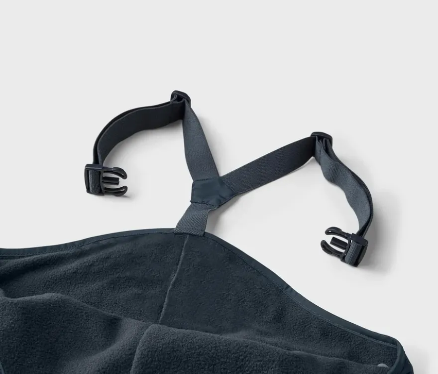 Kinder-Thermo-Regenhose mit Fleecefutter, dunkelblau