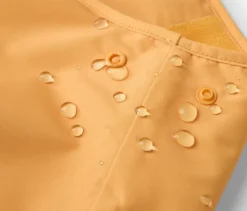 Kinder-Thermo-Regenhose mit Fleecefutter, gelb