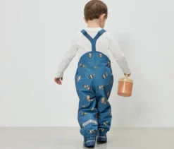 Kinder-Thermo-Regenhose mit Fleecefutter, Waldtiere
