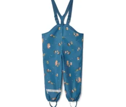 Kinder-Thermo-Regenhose mit Fleecefutter, Waldtiere