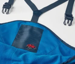 Kinder-Thermo-Regenhose mit Fleecefutter, blau