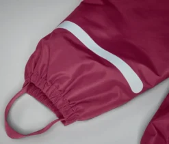 Kinder-Thermo-Regenhose mit Fleecefutter, beere
