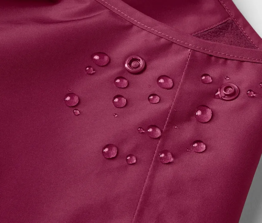 Kinder-Thermo-Regenhose mit Fleecefutter, beere