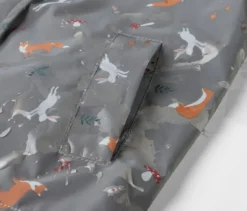 Kinder-Thermo-Regenjacke mit reflektierenden Elementen