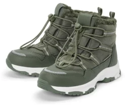 Kinder-Thermostiefel, olivgrün
