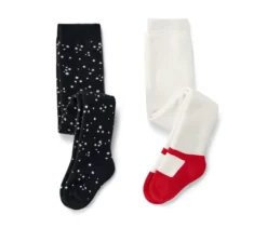 2 Kinder-Thermostrumpfhosen, Ballerina