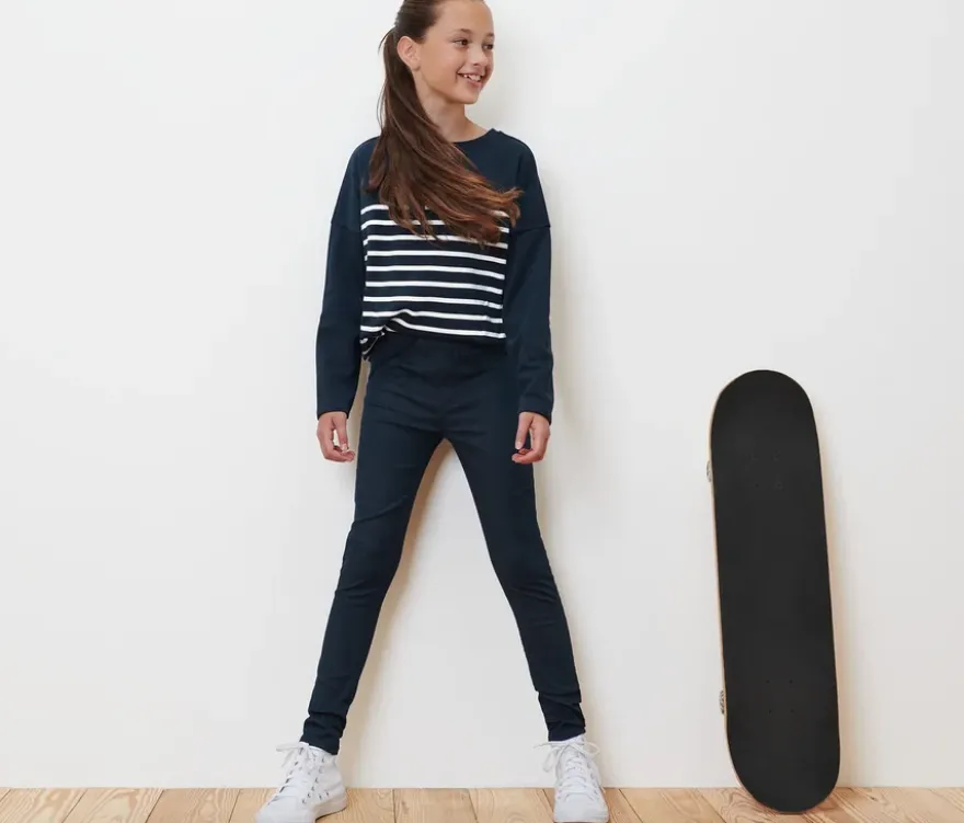 Kinder-Treggings – Fit »Jule«, blau
