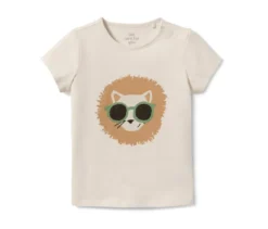 Kinder-T-Shirt mit Wendepailletten