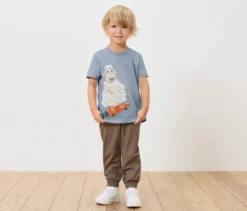 2 Kinder-T-Shirts mit Applikation