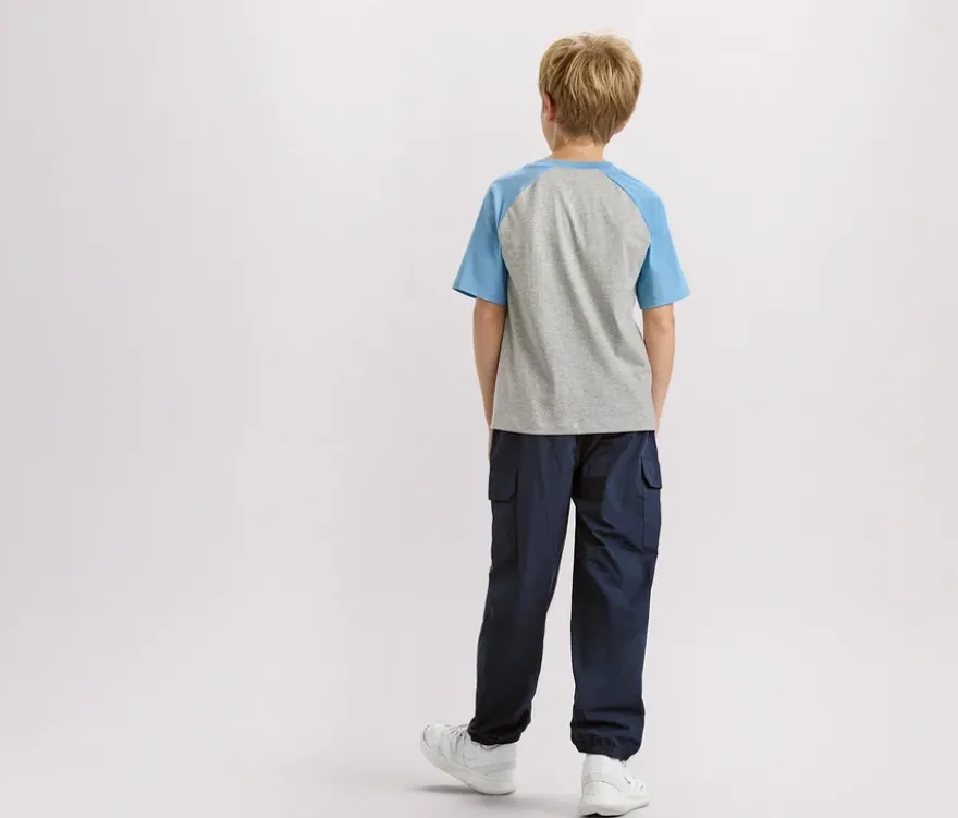 2 Kinder-T-Shirts mit Raglanärmeln