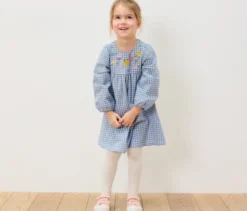 Kinder-Webkleid