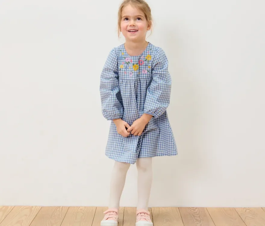 Kinder-Webkleid