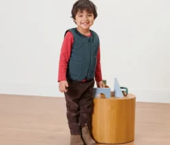 Kinder-Wendesteppweste