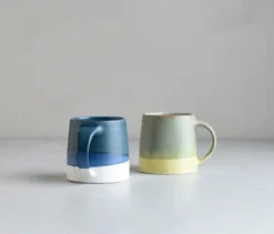 2 KINTO Becher »SCS-S03«, blau-weiß