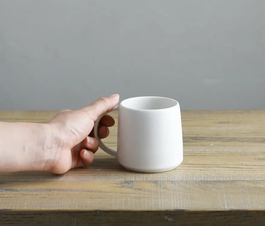 4 KINTO »Ripple« Becher, weiß